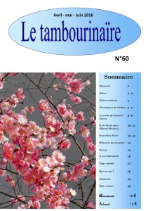 Le Tambourinaire N°60