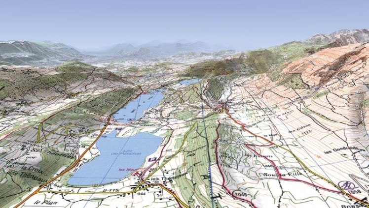 carte-ign-3336ot-plateau-matheysin