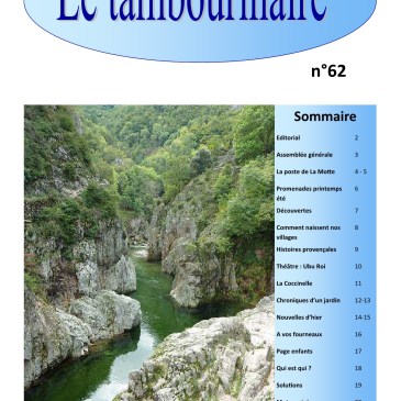 Le Tambourinaire N° 62