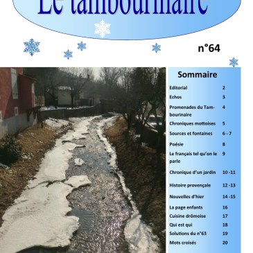 Le Tambourinaire N° 64