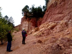 Les terres rouges de Bédoin