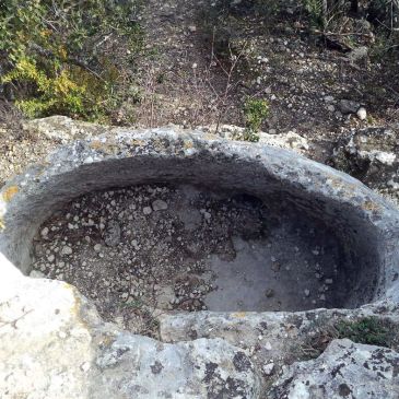 Montségur sur Lauzon - bassin des druides
